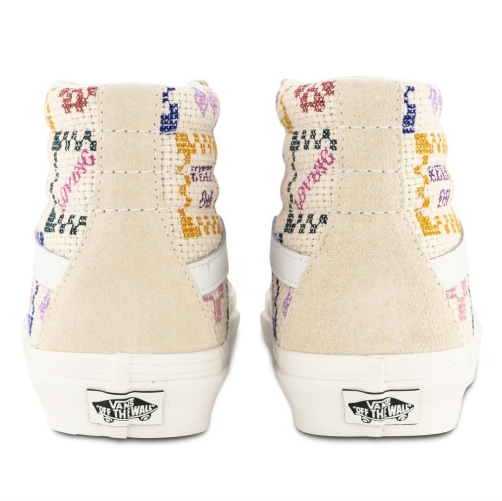 Vans Sk8 Hi 38 Dx Stitched Together Women 5.5 Anaheim White Blue 012026 - Picture 4 of 8